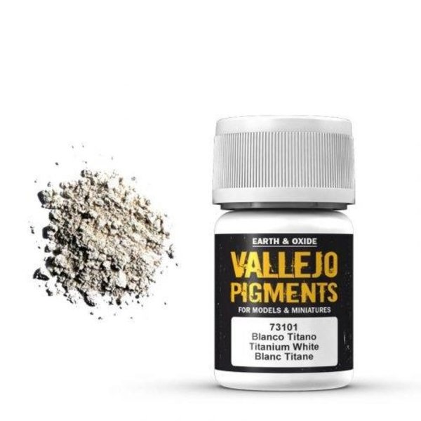 Vallejo Pigment Titanium White 30ml - 73101