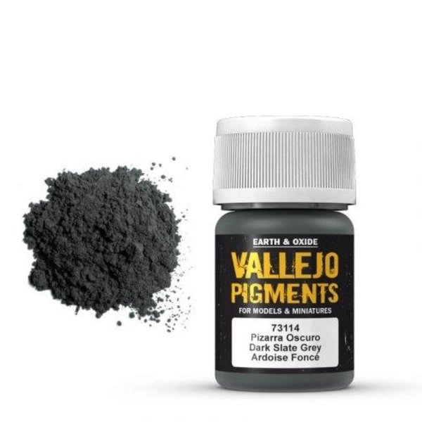 Vallejo Pigment Dark Slate Grey 30ml - 73114