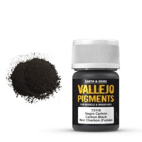 Vallejo Pigment Carbon Black 30ml - 73116