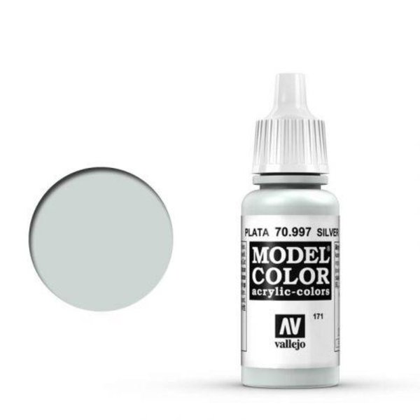 Vallejo Model Color Silver 17 ml (70997)