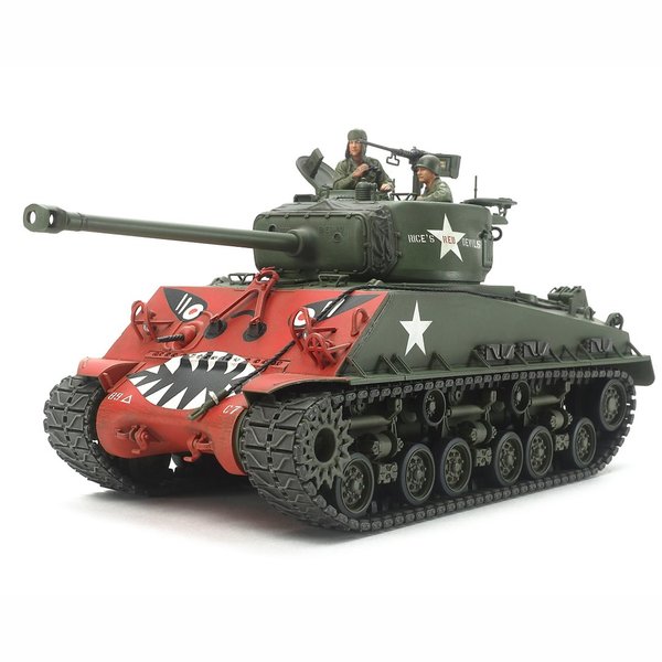 1:35 US M4A3E8 Sherman Easy Eight Korean Tamiya