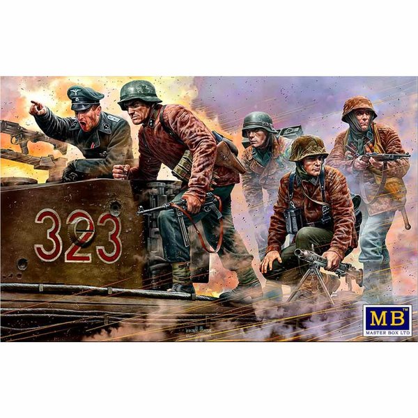 German Military Men, 1944-1945. Das Maschinengewehr ist dort! / 1:35