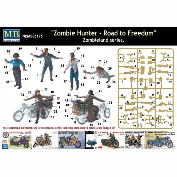 Zombie Hunter - Road to Freedom / 1:35