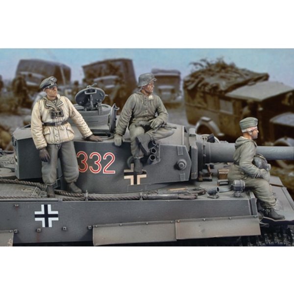 GERMAN CREW TIGER I "EASTERN FRONT" WWII (1/35)