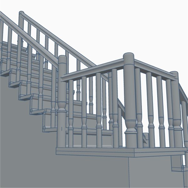 Treppe 3D Datei