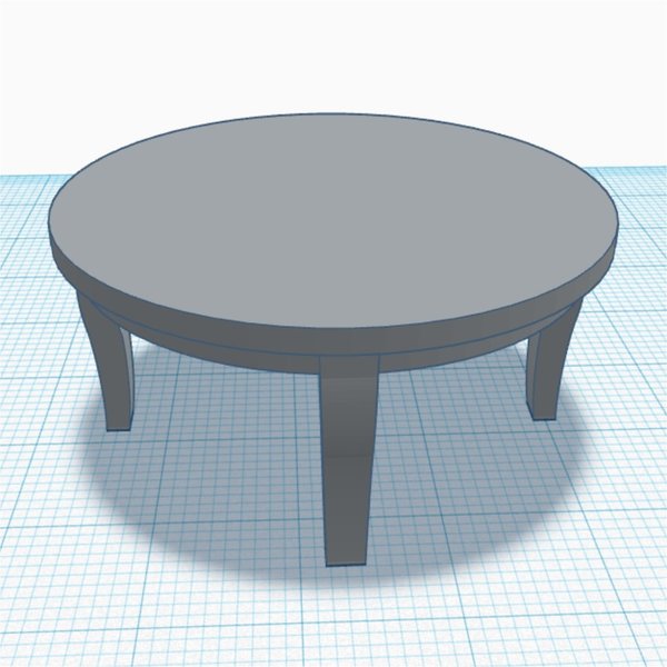 Tisch 3D Datei