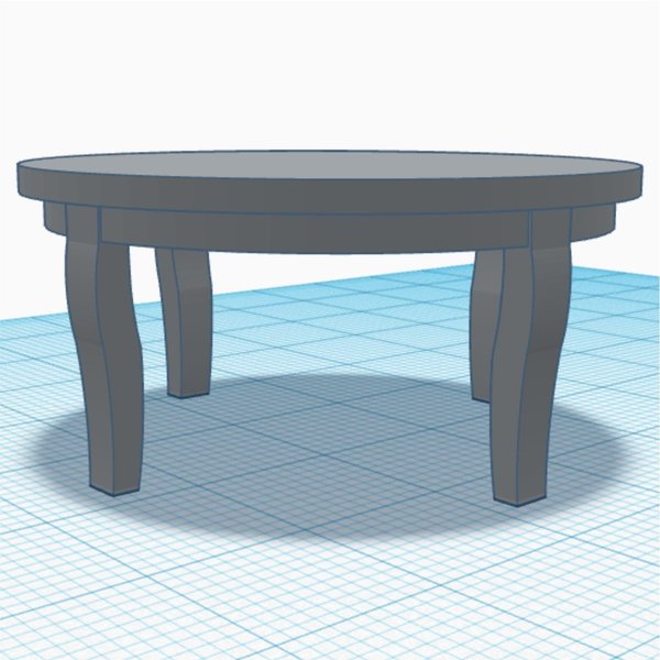 Tisch 3D Datei