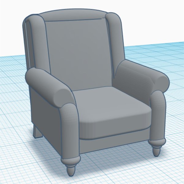 Sessel 3D Datei