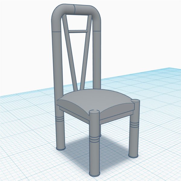 Stuhl 1 / 3D Datei
