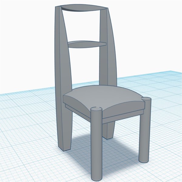 Stuhl 2 / 3D Datei