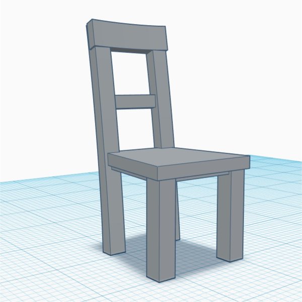 Stuhl 3 / 3D Datei