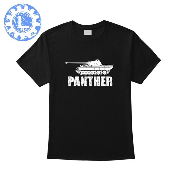 T-Shirt / Panther (weiß)