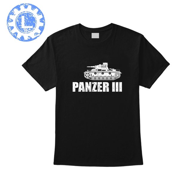 T-Shirt / Panzer III (weiß)