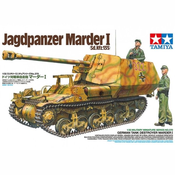 1:35 Dt. Sd.Kfz.135 Marder I Jagdpanzer Tamiya