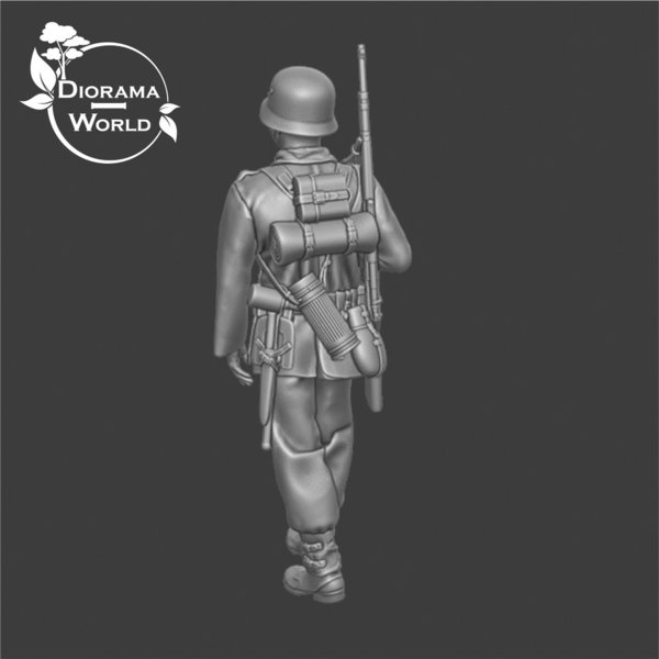 Soldat deutsch WW2 (verschiedene Maßstäbe zur Auswahl)