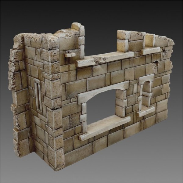 Ruined Building Section 1:35