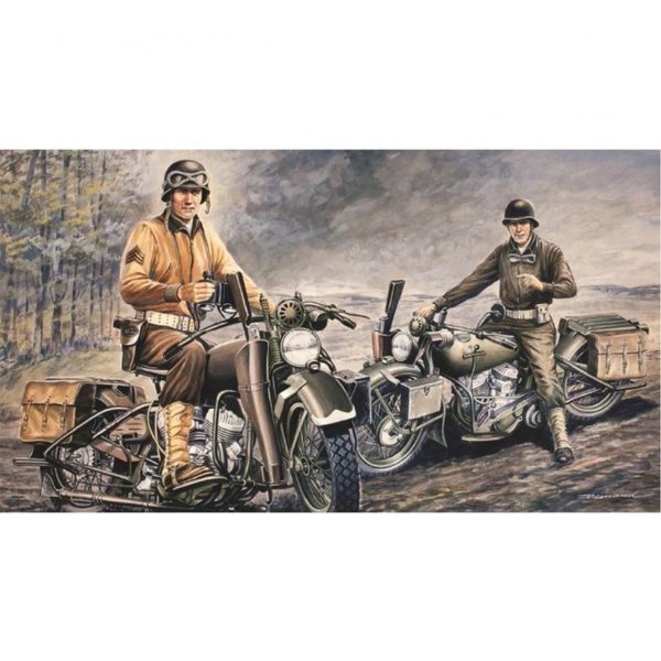 1:35 U.S. Motorräder WWII - Italeri 322