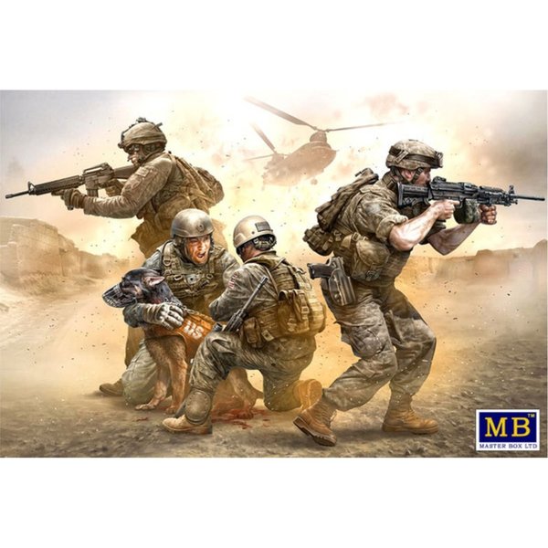 No Soldier left behind - MWD Down 1:35 / Master Box 35181