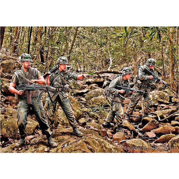 Jungle Patrol, Vietnam War series 1:35 / Master Box 3595