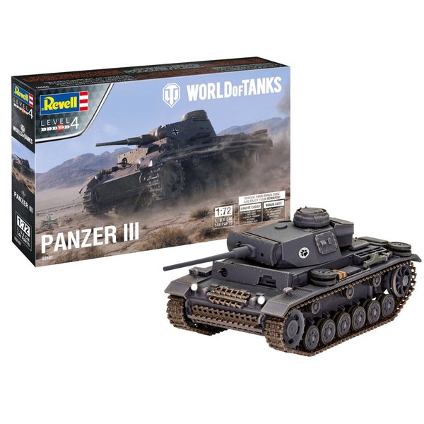 1:72 PzKpfw III Ausf. L "World of Tanks" - Revell 03501