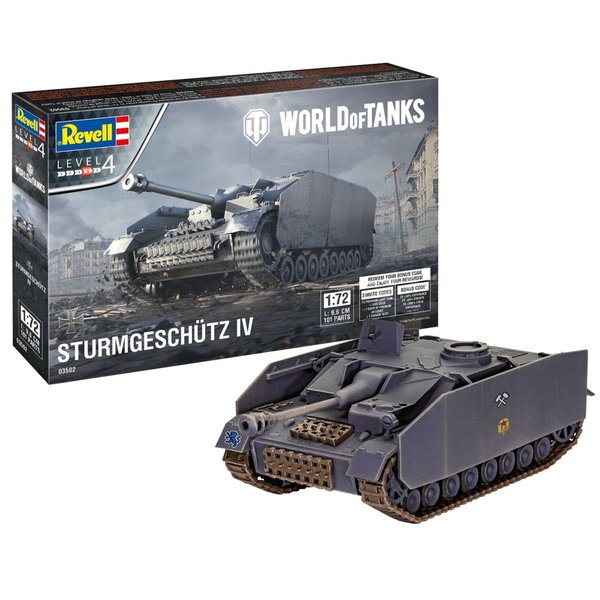 1:72 Sturmgeschütz IV "World of Tanks" - Revell 03502