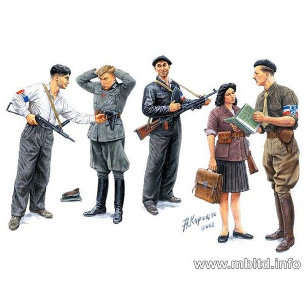 French Resistance Maquis 1:35 / Master Box 3551