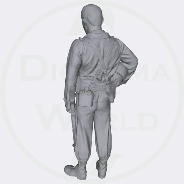 US Soldat WW2 (Auswahl) - Laser Creation-World 3D0081