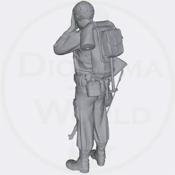 US Soldat WW2 (Auswahl) - Laser Creation-World 3D0085