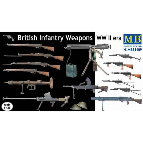 British Infantry Weapons, WWII era / 1:35 - Master Box 35109