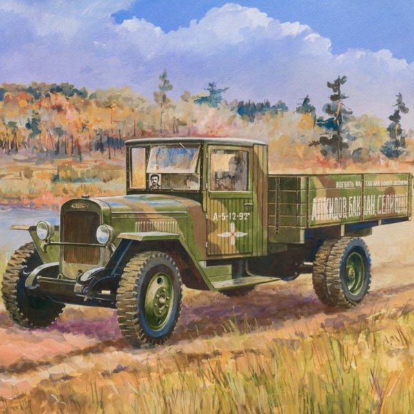Soviet Truck ZIS-5V / 1:35 - Zvezda 3529