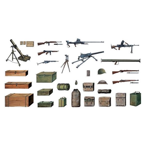 Accessories 1:35 - Waffen & Zubehör - Italeri 407