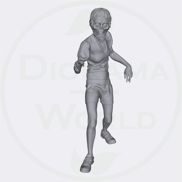 Zombie weiblich (Auswahl) - Laser Creation-World 3D0099