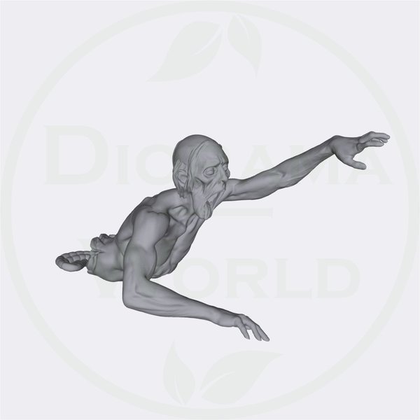 Zombie halb (Auswahl) - Laser Creation-World 3D0101