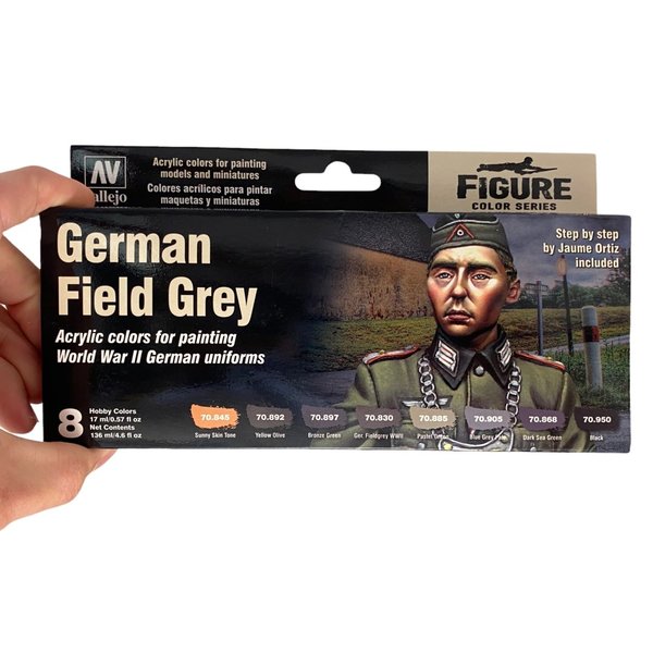 German Field Grey - Vallejo Farbset 70181