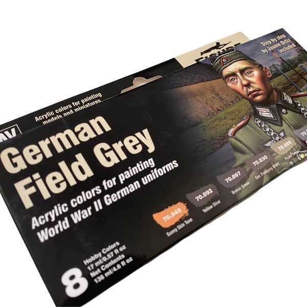 German Field Grey - Vallejo Farbset 70181