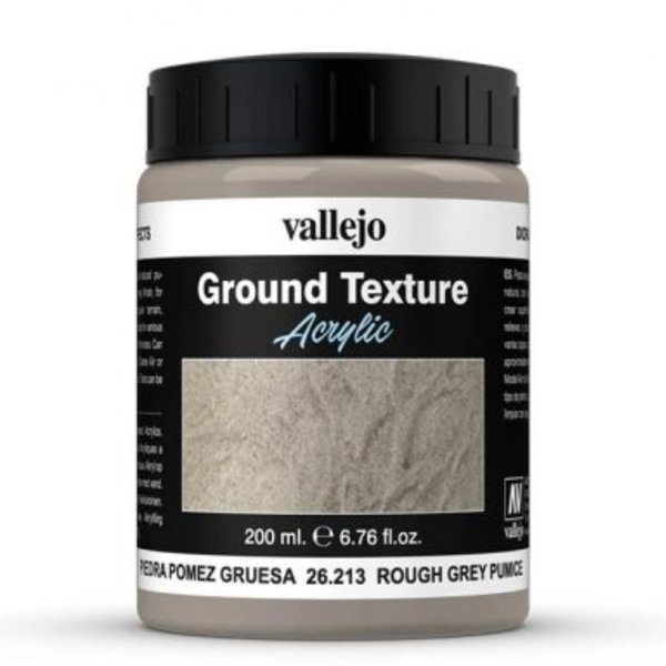 Ground Texture - Rough Grey Paste 200ml - Vallejo 26213