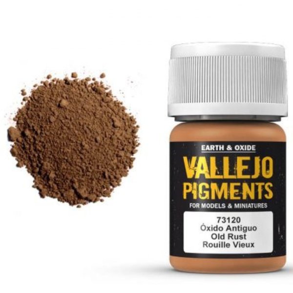 Vallejo Pigment Old Rust 35ml - 73120