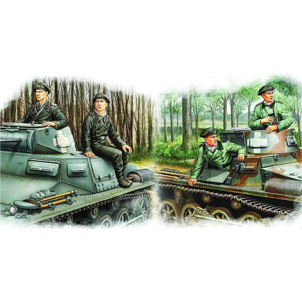 German Panzer Crew Set 1:35 - HobbyBoss 84419