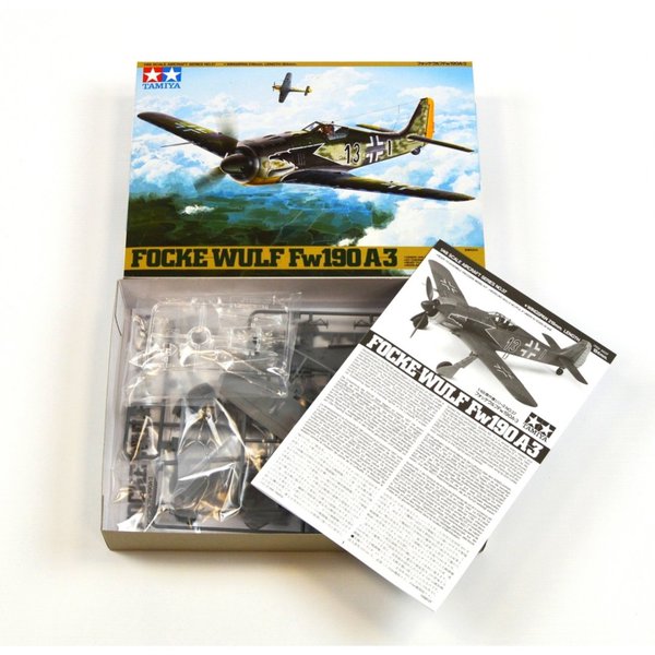 1:48 Dt. Focke Wulf Fw190 A-3 - Tamiya 61037
