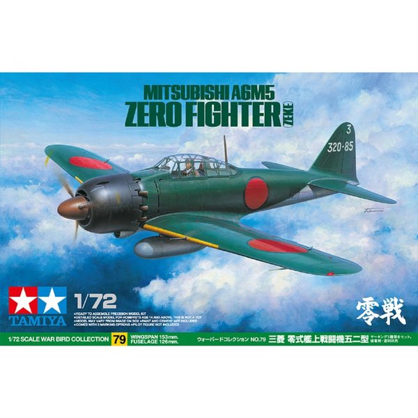 1:72 Mitsubishi A6M5 Zero Fighter - Tamiya 60779
