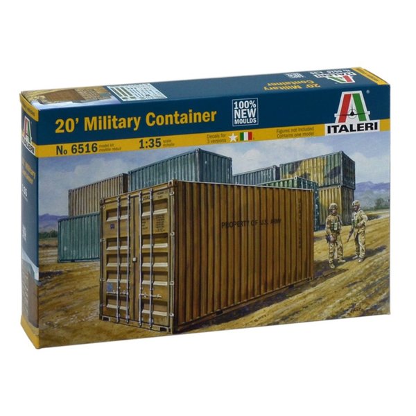 20-feet Military Container 1:35 - Italeri 6516