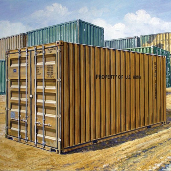 20-feet Military Container 1:35 - Italeri 6516