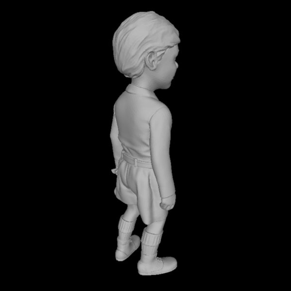 Junge mit Beutel - 3D Druck Figur - 1:24, 1:35, 1:48, 1:72 - LCW 3D0120