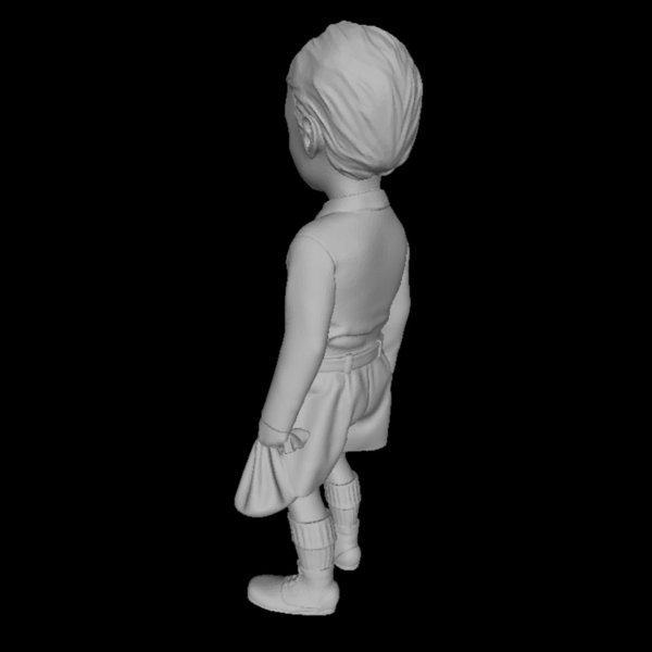 Junge mit Beutel - 3D Druck Figur - 1:24, 1:35, 1:48, 1:72 - LCW 3D0120