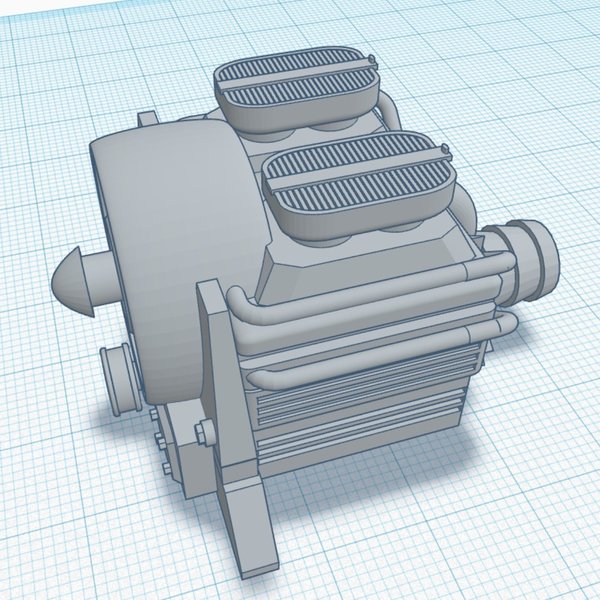 Motor für Fahrzeug - 3D Druck Datei / Download - 0127-s