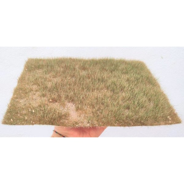 Grasmatte mit Gras und Schotter - 30 x 20cm - DioramaPresepe FM124