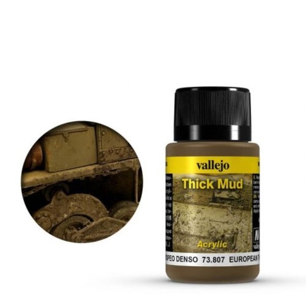 Weathering Effects "Thick Mud European" 40ml - Vallejo 73.807