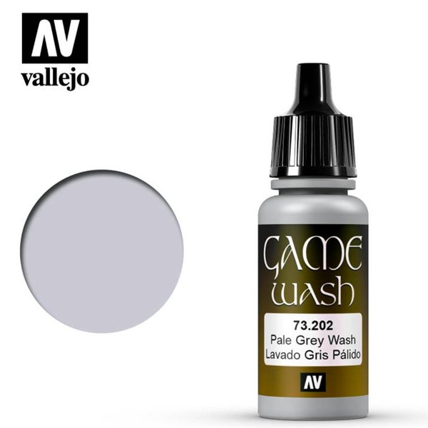 Vallejo Game Wash - Pale Grey 18ml - 73202