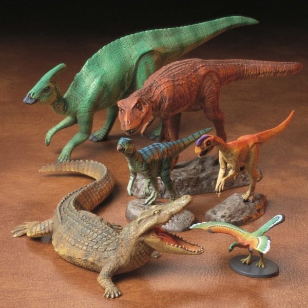 1:35 Mesozoic Reptilien Diorama Set - Tamiya 60107