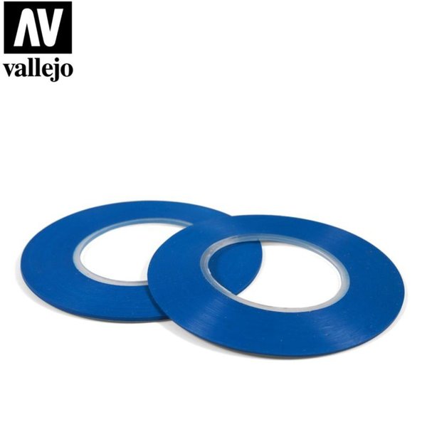 Flexible Masking Tape - 1mm x 18m - 2 Stück - Vallejo T07007